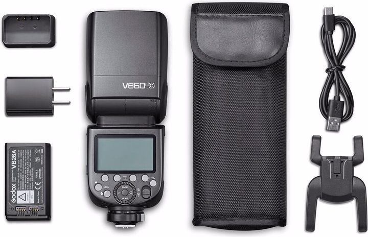 Actual product image Godox V860III Aufsteckblitz mit TTL, Sony für Sony (Plug-on flash, Sony)