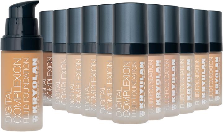 Produktbild Kryolan Digital Complexion Fluid Foundation O17 30 ml