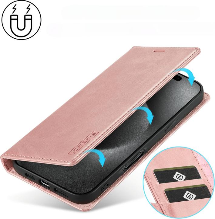 Produktbild LC.Imeeke iPhone 16 Pro Max - Flip Case Vintage (Apple iPhone 16 Pro Max)