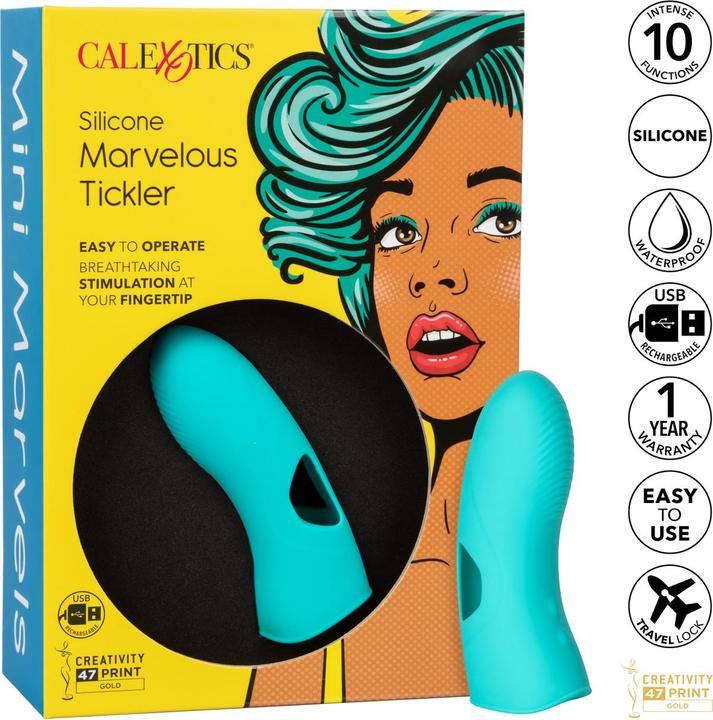 Actual product image CalExotics Silicone Marvelous Tickler