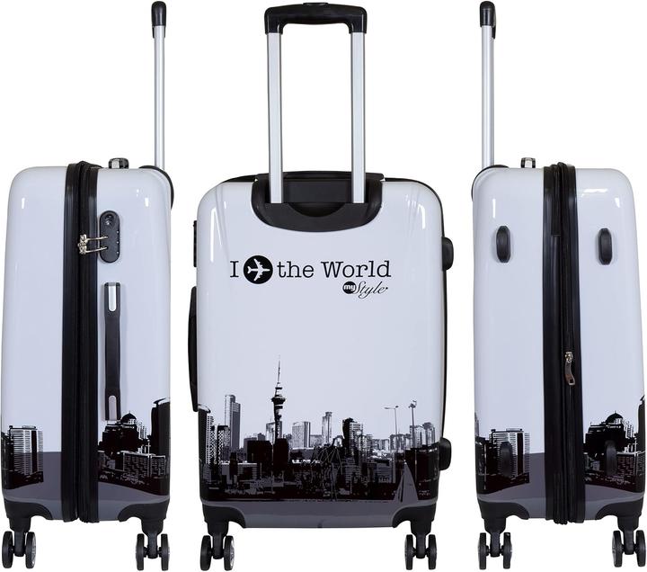 Actual product image Trendyshop365 3-teiliges Hartschalen Koffer-Set (94 l)
