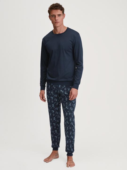 Produktbild Calida Relax Swiss Resort Bündchen-Pyjama (L)