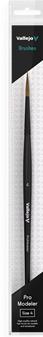 Actual product image Vallejo Brush / Pro Modeler - Natural Hair Round Brush No. 4