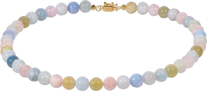 Immagine prodotto Xen Multi Beryl - Collana di perline da 10 mm con chiusura magnetica in argento 925 placcato 48 cm (Argento 925, 48 cm)