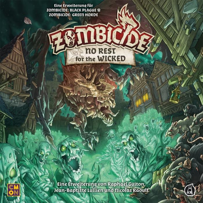 Actual product image Cmon Zombicide: No Rest for the Wicked (German)