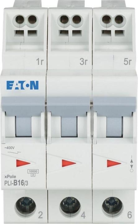 Produktbild Eaton Electric GmbH Leitungsschutzschalter B 16A 3p Steckkl. P