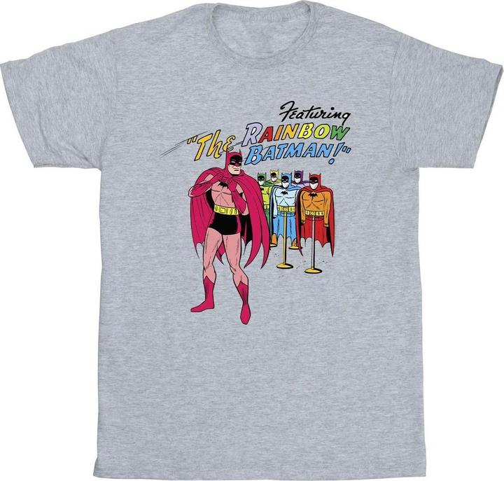Batman Comic Cover Regenbogen Batman TShirt (XXL)
