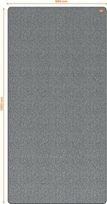 Image du produit Nobo Tableau blanc/tableau de notes Move & Meet (90 x 180 cm)