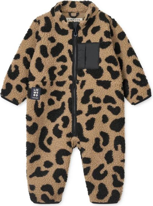 Produktbild Liewood Fleece Einteiler Nolano Mega Leo Oat Mix (68)