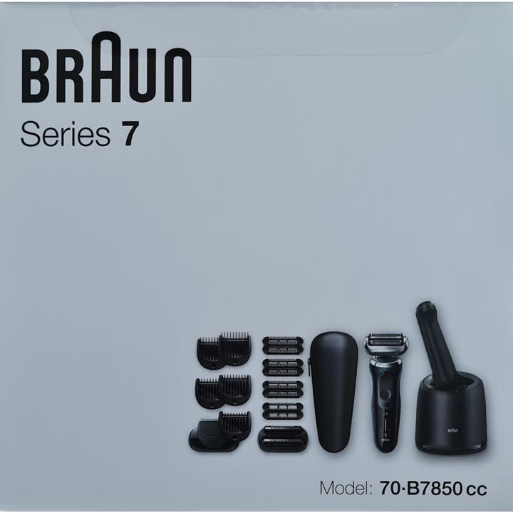 Productafbeelding Braun Series 7 70-B7850cc scheerapparaat voor mannen, elektrisch scheerapparaat met 360° verstelling