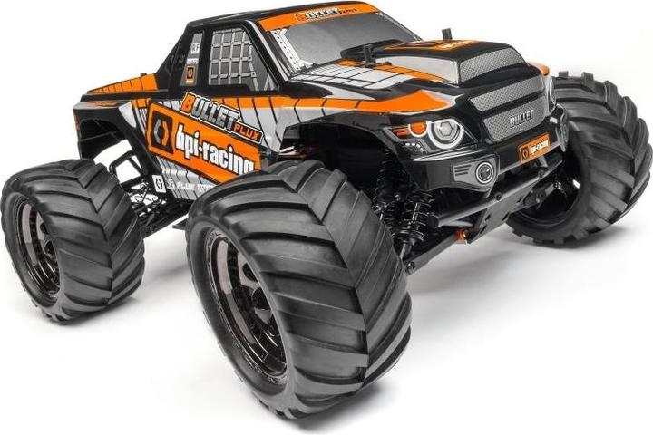Produktbild HPI Karosserie bemalt Bullet Flux MT (Schwarz)