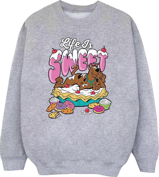 Actual product image Scooby Doo Girls Life Is Sweet Sweatshirt (140, 146)