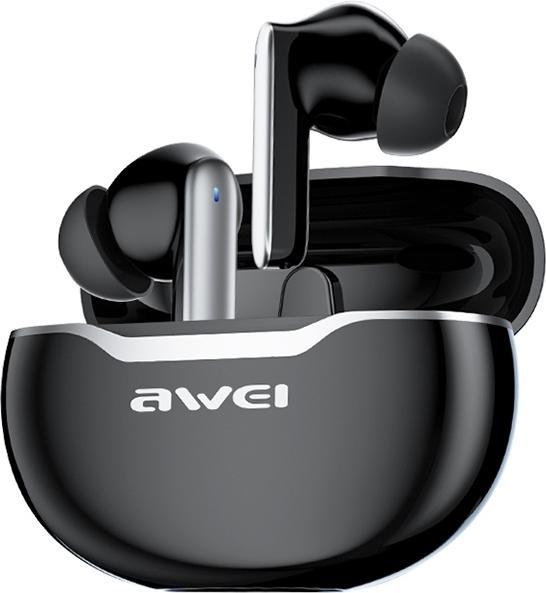 Immagine prodotto Awei Bluetooth 5.3 T50 TWS + stacja dokująca czarny/nero (ANC, DNC, 6 h, Senza fili)