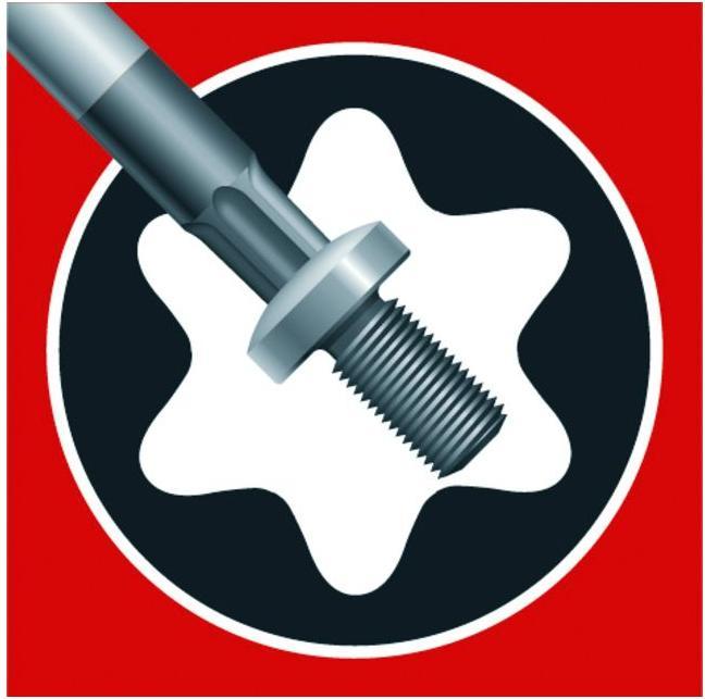 Actual product image PB Swiss Tools Precision Bits (Hexagon socket TX M25)