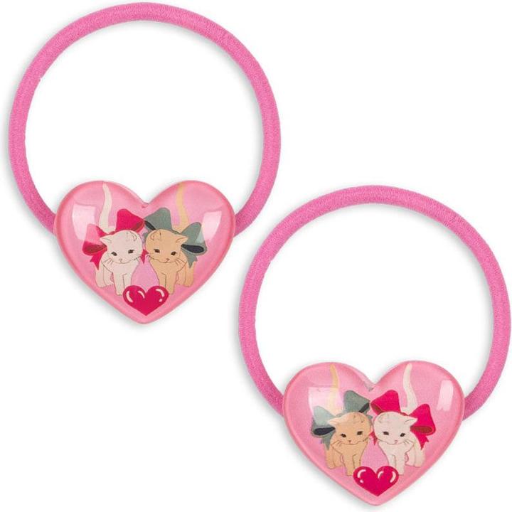 Image du produit Konges Slojd 2Pack Vilma Haargummis Bow Kitty (Élastiques à cheveux)