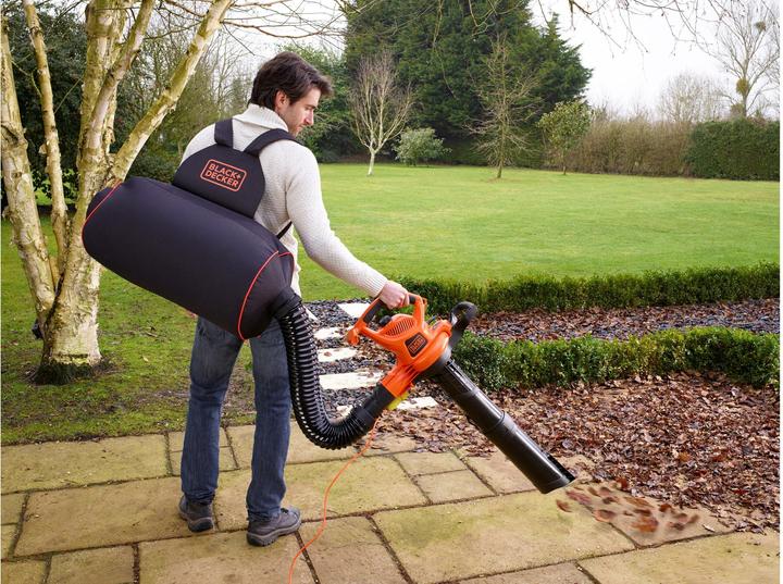 Actual product image Black & Decker Gwbp1xj (Leaf vacuum cleaner + leaf blower)