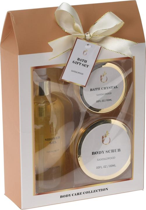 Champ Set per la cura del corpo, 3 pezzi. (Set per la cura del corpo)