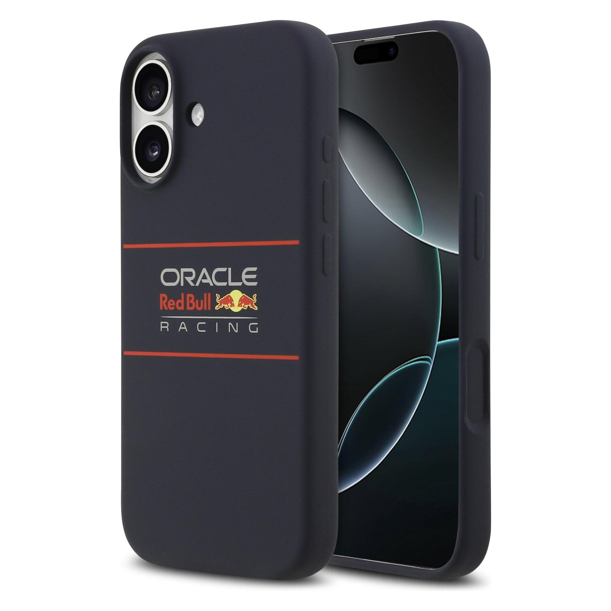 Red Bull Racing Hülle Red Bull Silikon Horizontal Zentrales Logo MagSafe (Apple IPhone 17), Smartphone Hülle, Blau