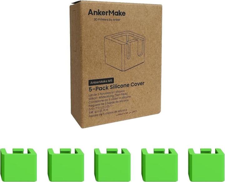 Produktbild Ankermake M5 5-Pack Heating block silicone sleeve