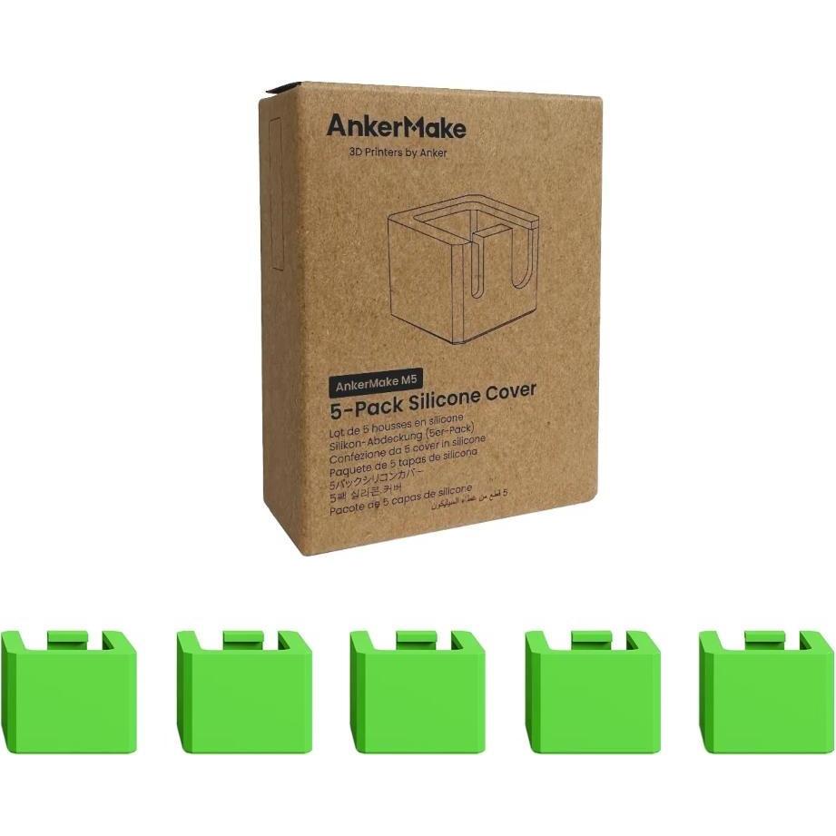 Ankermake M5 5-Pack Heating block silicone sleeve, 3D Drucker Zubehör