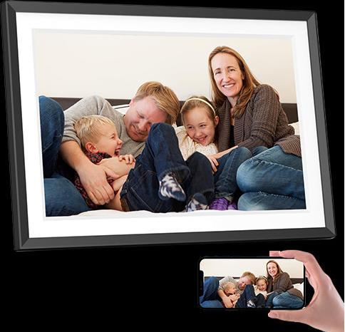 Produktbild Thomson 7" Smart Photo Frame - Black (7", 1024 x 600 Pixel)