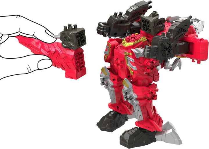 Actual product image Power Rangers Dino Fury T-Rex Champion Zord combinable zord