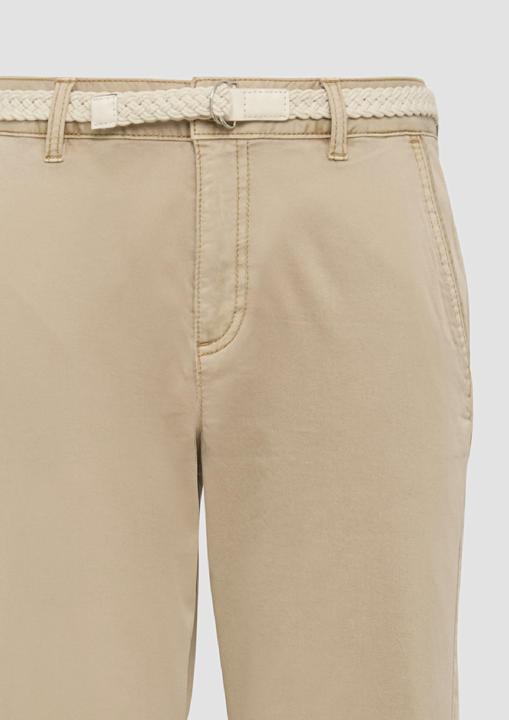 Produktbild S.Oliver Hose Chino mit geflochtenem Gürtel und Garment Dye (44)