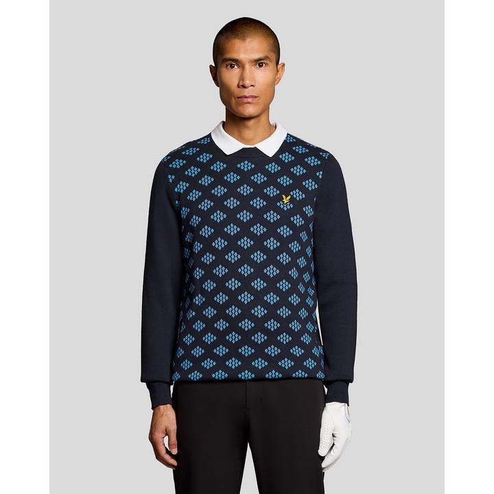 Produktbild Lyle and Scott Argyle-Pullover aus Baumwolle (L)