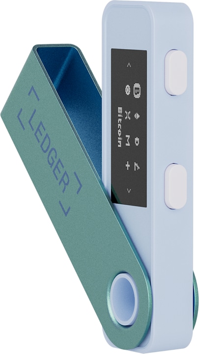 Produktbild Ledger Nano S Plus Krypto-Hardware-Geldbörse Pastel Green