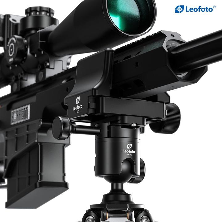 Actual product image Leofoto SA-324CL+MK-40+GS-3 CNC Tripod Hard Anodise (Carbon, Metal)