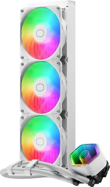 Actual product image Cooler Master Wasserkühlung ML360 CORE II Weiss, Prozessorsockel: FM1