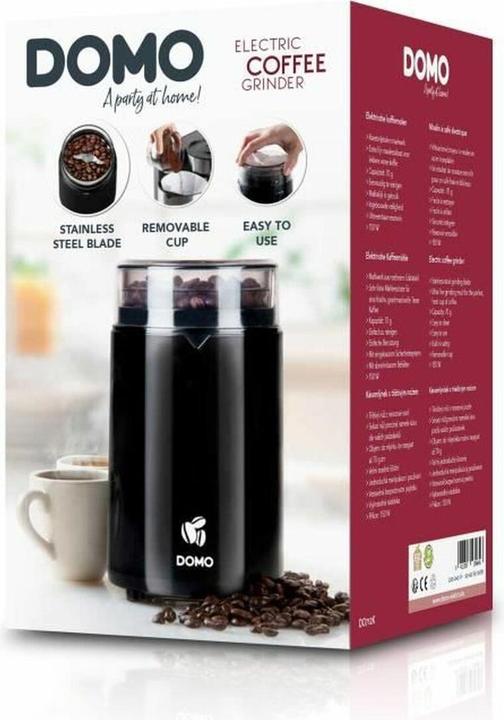 Actual product image Domo coffee grinder