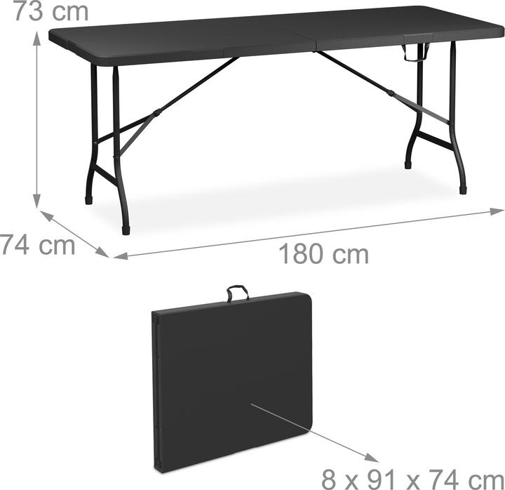 Actual product image Relaxdays beer tent set