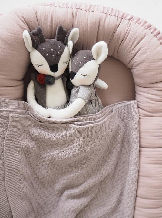 Produktbild Kikadu Babynest Muslin rosa