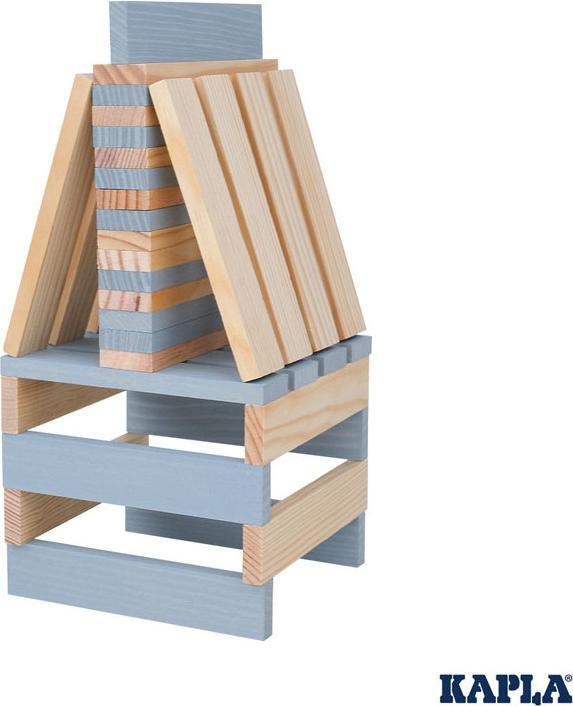 Actual product image Kapla - 40 SQUARES - Colored planksgrey