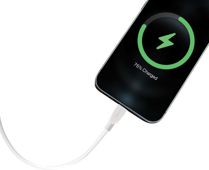 Actual product image Mobiparts Wall Charger Dual USB-C/USB-A with USB-C to USB-C cable White (20 W)