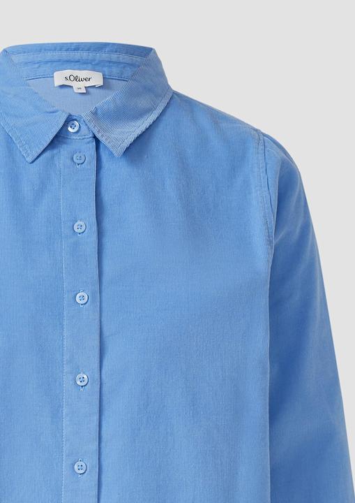 Immagine prodotto s.Oliver Bluse Feincord-Bluse mit Hemdkragen (48)