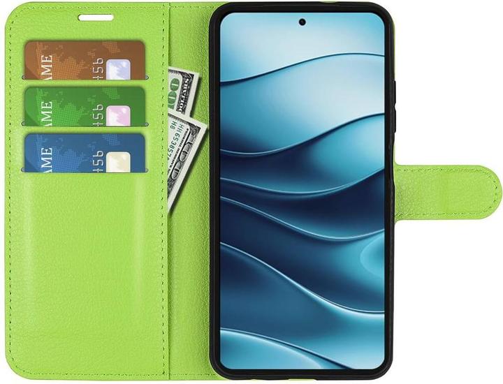 Actual product image Cover-Discount Xiaomi Redmi Note 14 4G - Leder Etui Hülle (Xiaomi Redmi Note 14)
