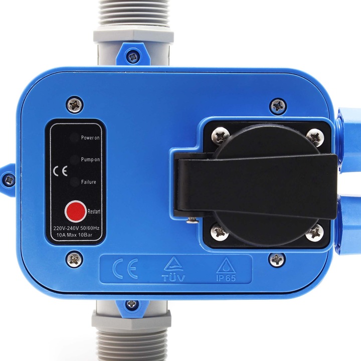 Produktbild Wiltec Druckschalter EPC-1.1 230V 1-phasig Pumpensteuerung Hauswasserwerk (Hauswasserpumpe)
