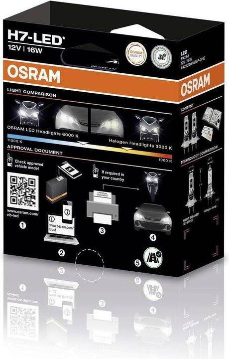 Immagine prodotto Osram Velocità dell'interruttore notturno (H7)