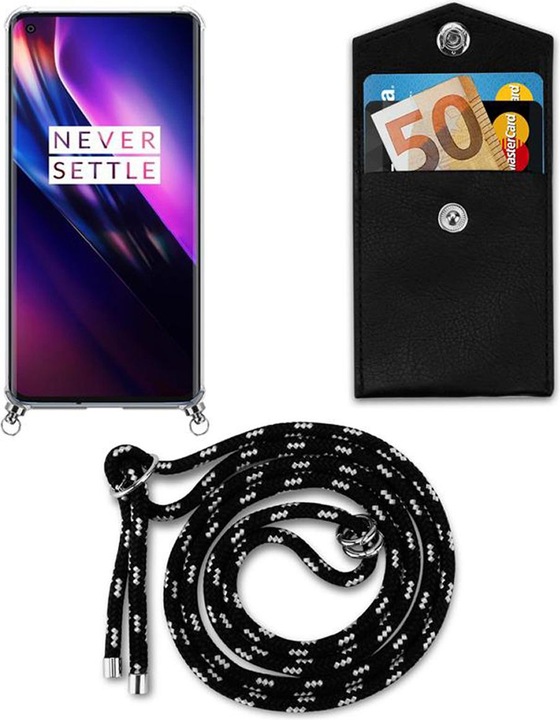 Produktbild Cadorabo TPU Handy Kette SILBER Cover