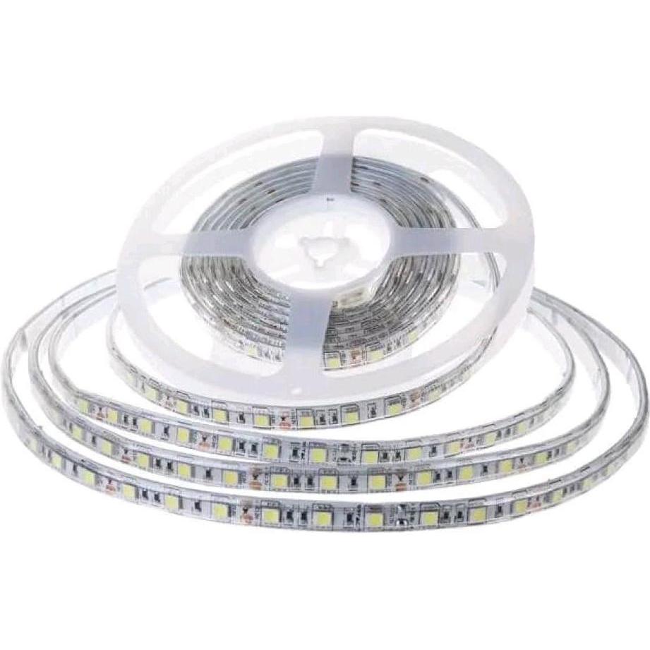 V-TAC, Striscia LED, Striscia LED VT2835 SMD2835 120 LED 24V IP65 4000K Doppio PCB Rotolo da 10 m (Bianco neutro, 1000 cm, Interno)