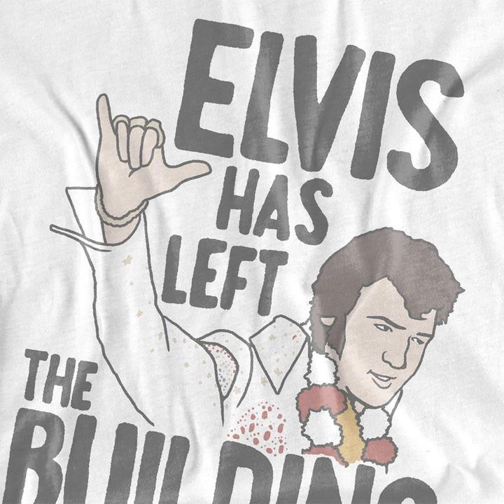 Produktbild Elvis Has Left The Building TShirt (S)