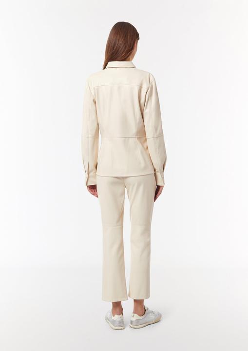 Actual product image Comma Indoor-Jacke Bluse in Lederoptik (36)