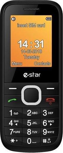 Produktbild Estar Feature Phone X18 Sidabrinis Dual SIM (1.77", 2G)