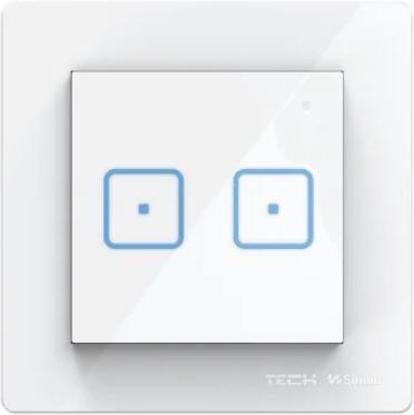 Produktbild Tech Kabelgebundener zweipoliger weisser Schalter FS-02M Tech-Controller