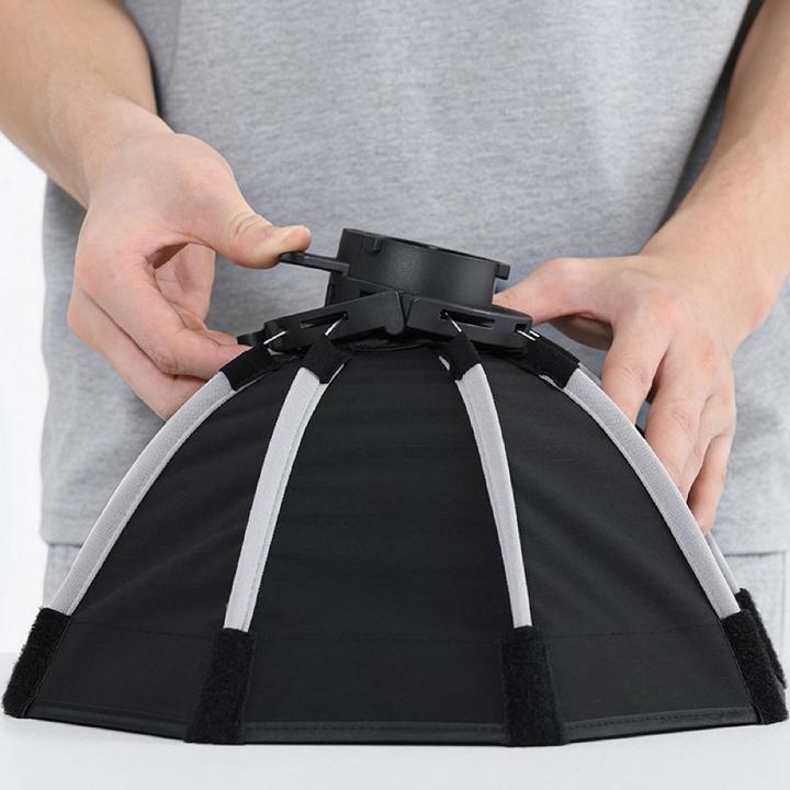Actual product image Ulanzi Softbox Oktagonalny Grid 30cm Quick Release Na Mini Bowens / Fold Qs30 (Folding reflector, Soft boxes, 30 cm)