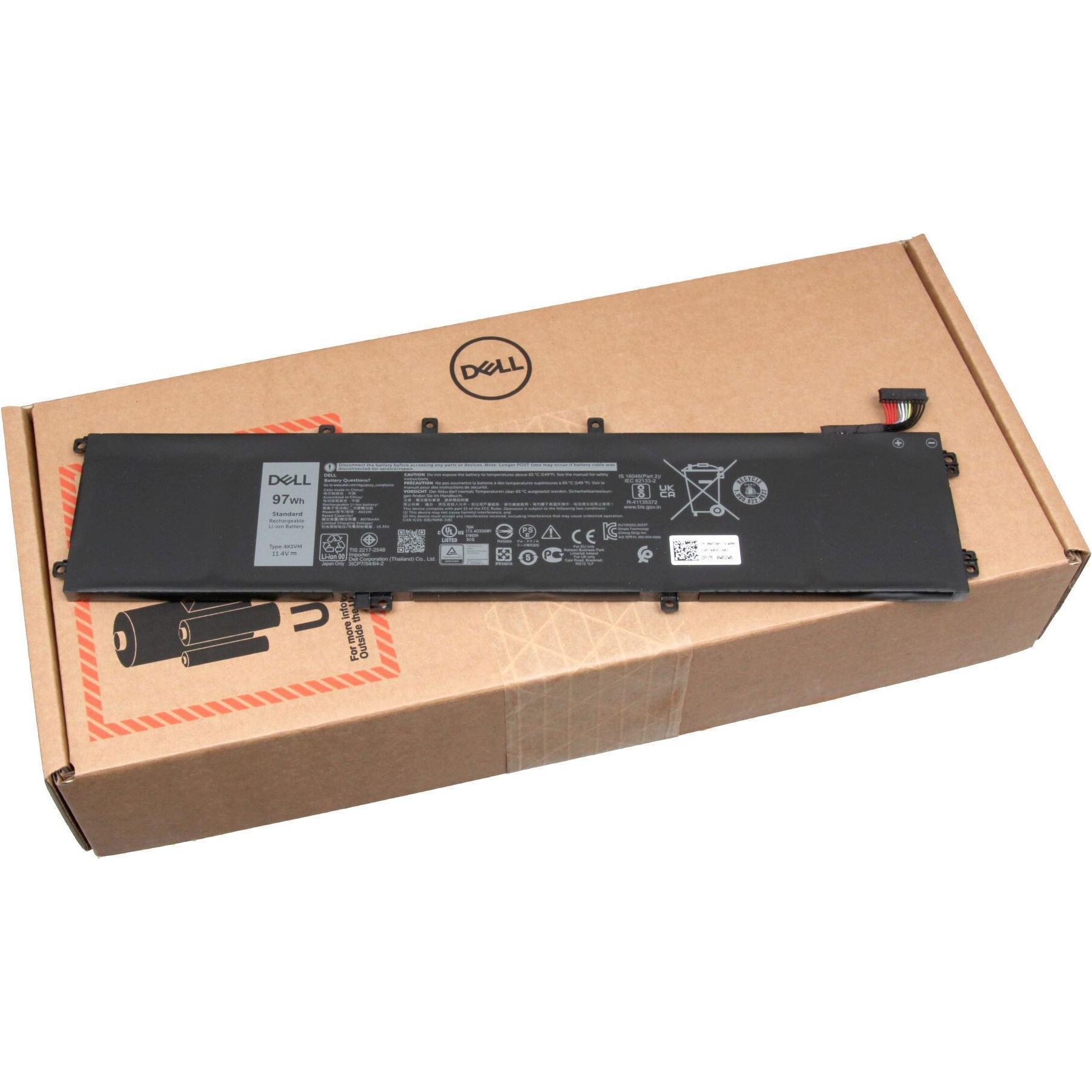 Thumbnail - Dell 0W62W6 (6 Zellen, 8500 mAh), Notebook Akku