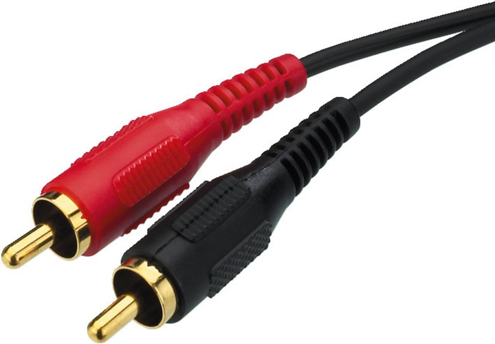 Monacor da 3,5mm a 2x 6,3mm (1.20 m, Cinch)