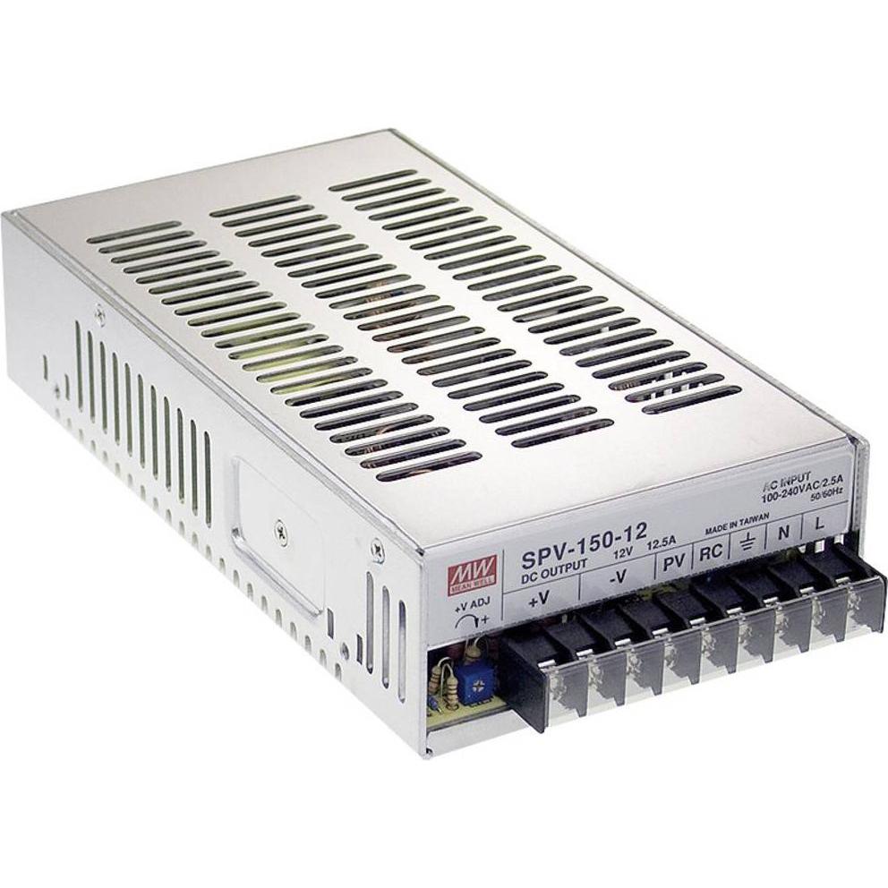 MeanWell, Convertitore di tensione, Alimentatore switching integrato con 1 uscita, 150W, 24V, 6.3A